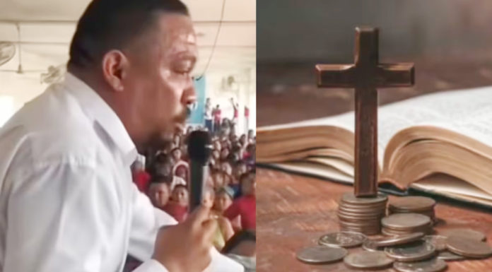 Pastor Pide la Mitad del Sueldo a Todos los Miembros de su Iglesia
